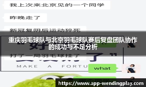 重庆羽毛球队与北京羽毛球队赛后复盘团队协作的成功与不足分析